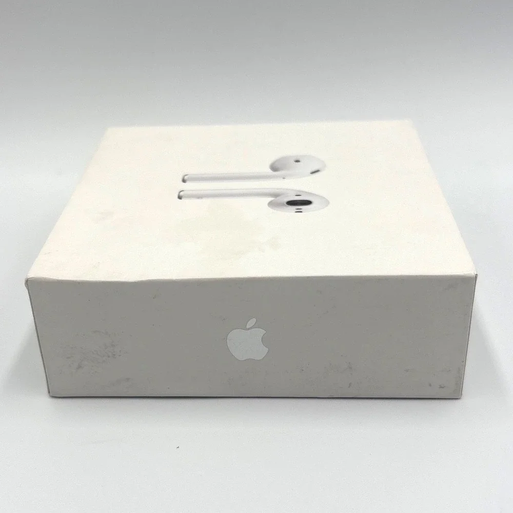 Apple AirPods 2nd Gen with Charging Case Empty Retail Box MV7N2AM/A White